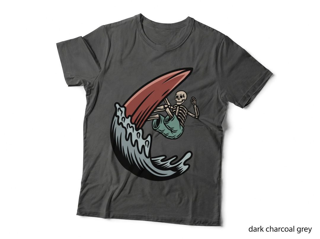 Mermaid Skeleton Water Mythology T-Shirt