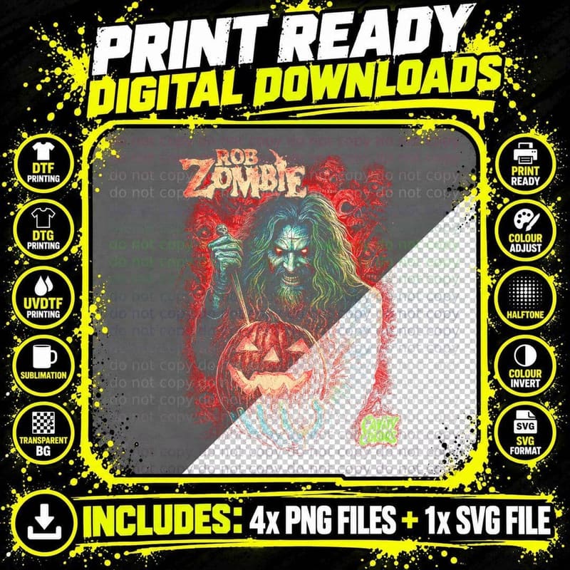 Misfits Death Comes Ripping T-Shirt Png SVG Digital Bundle