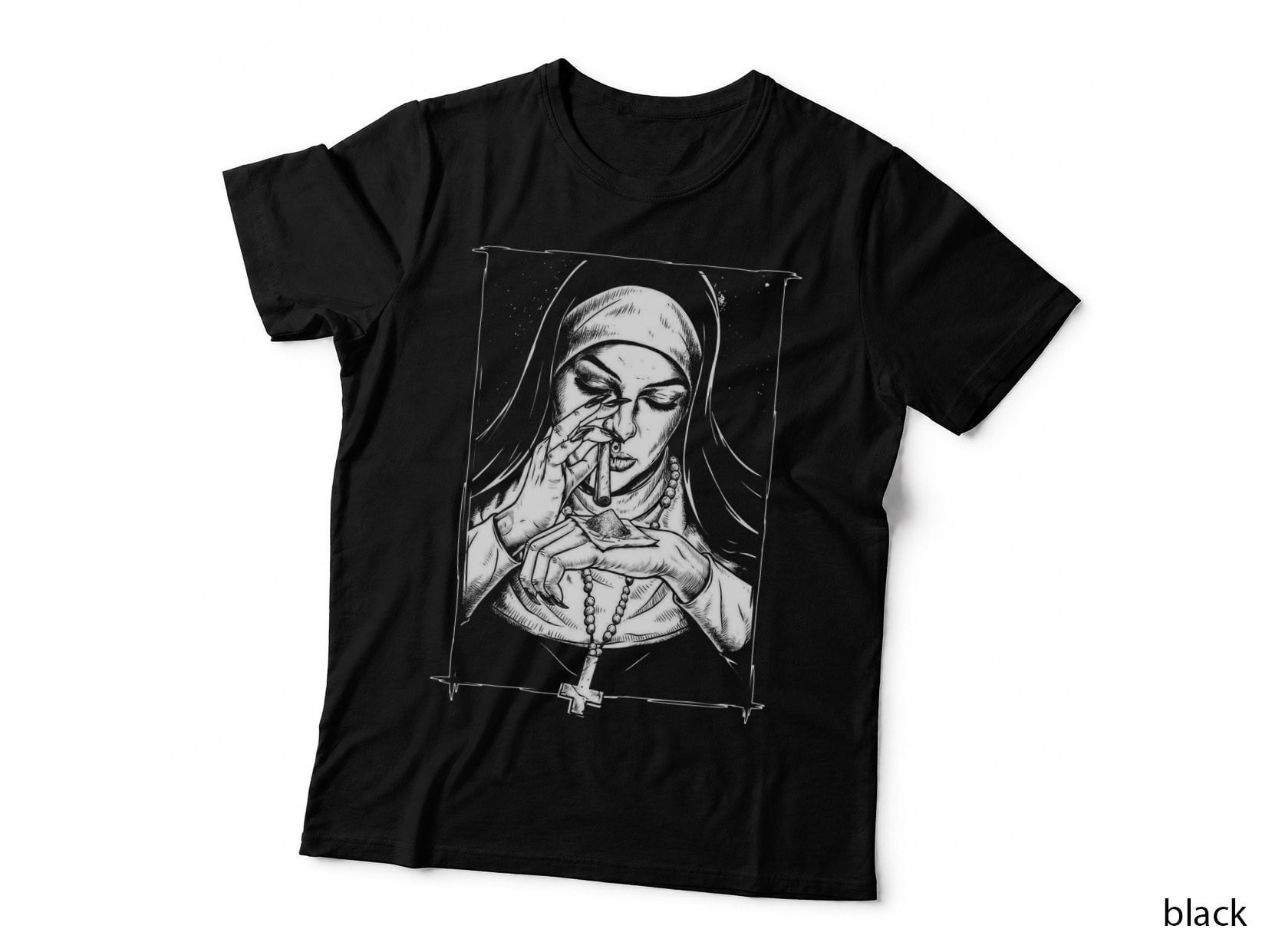 Religious Horror Imagery Surreal Disturbing T-Shirt