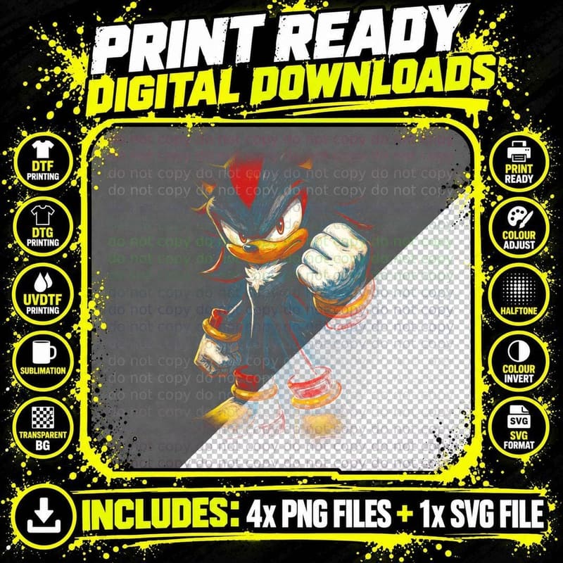 Sans T-Shirt, Halftone Undertale Gaming Graphic Tee Png SVG Digital Bundle