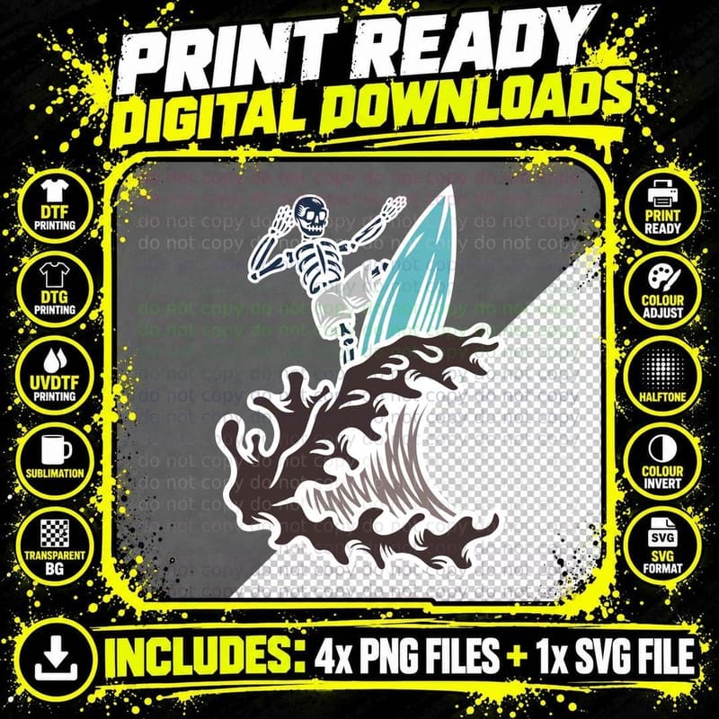 Skeleton Warrior Wings Armor T-Shirt Png SVG Digital Bundle
