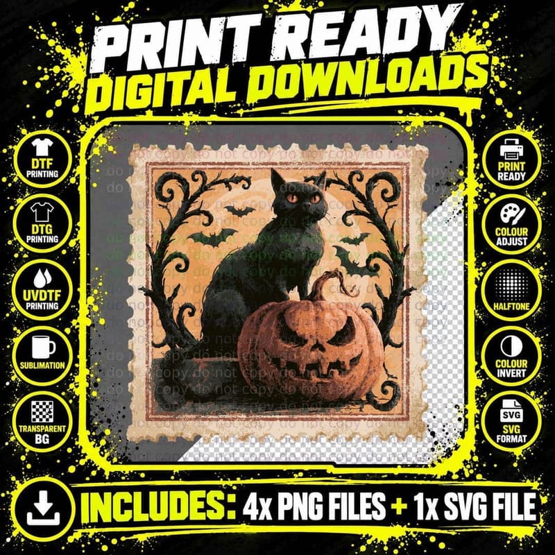 Cloaked Reaper Holding Glowing Orb Halloween T-Shirt Png SVG Digital Bundle