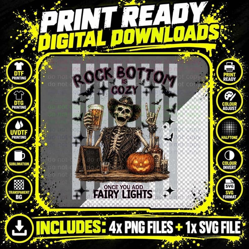 Oh Look! Nobody Gives a Shit Halloween T-Shirt Png SVG Digital Bundle