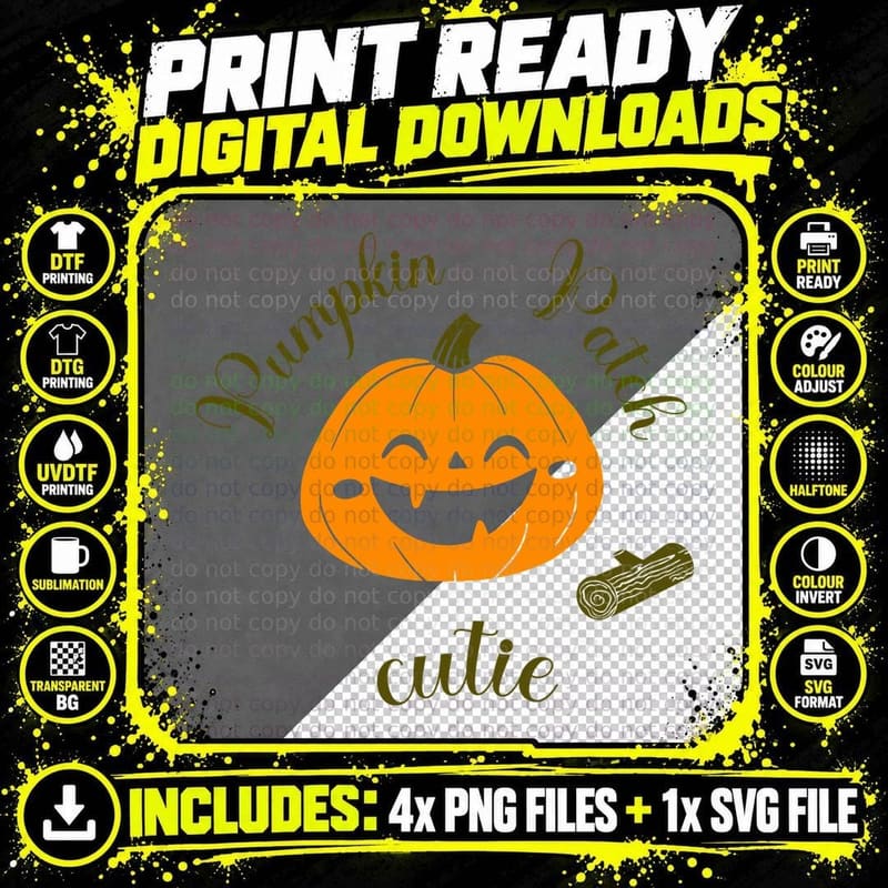 Pumpkin 20 Uck Cutie Fall T-Shirt, Cute Ghost Png SVG Digital Bundle