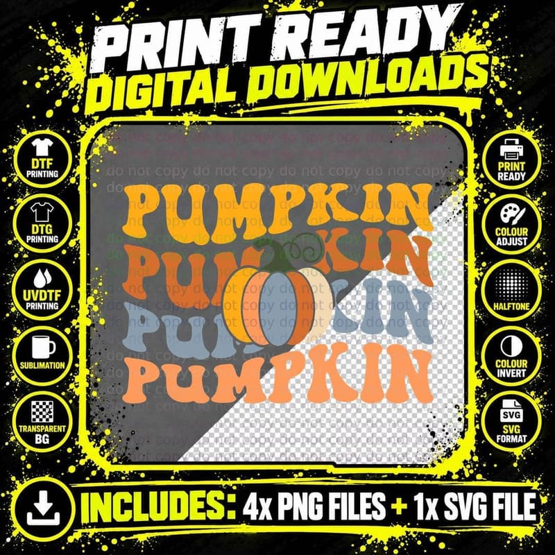 Pumpkin Spice and Jesus Christ Fall T-Shirt Png SVG Digital Bundle