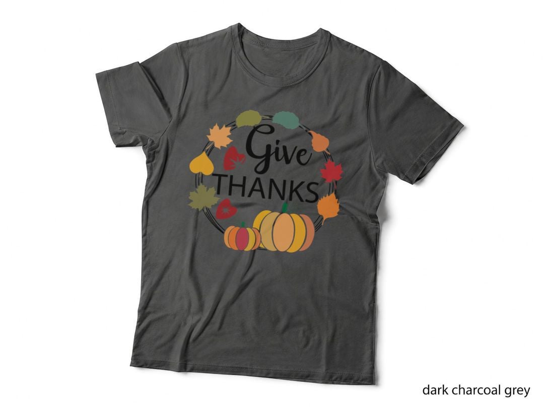Pumpkins with Red Decorations Fall T-Shirt, Autumn Season Graphic Tee