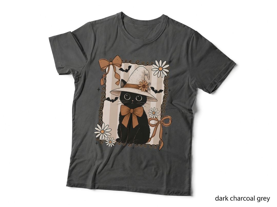 Skeleton Hand with Pumpkin Candle Halloween T-Shirt, Spooky Season Graphic Tee