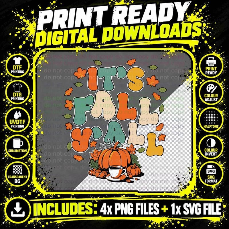 Thick Thighs Pumpkin Pie Fall T-Shirt Png SVG Digital Bundle