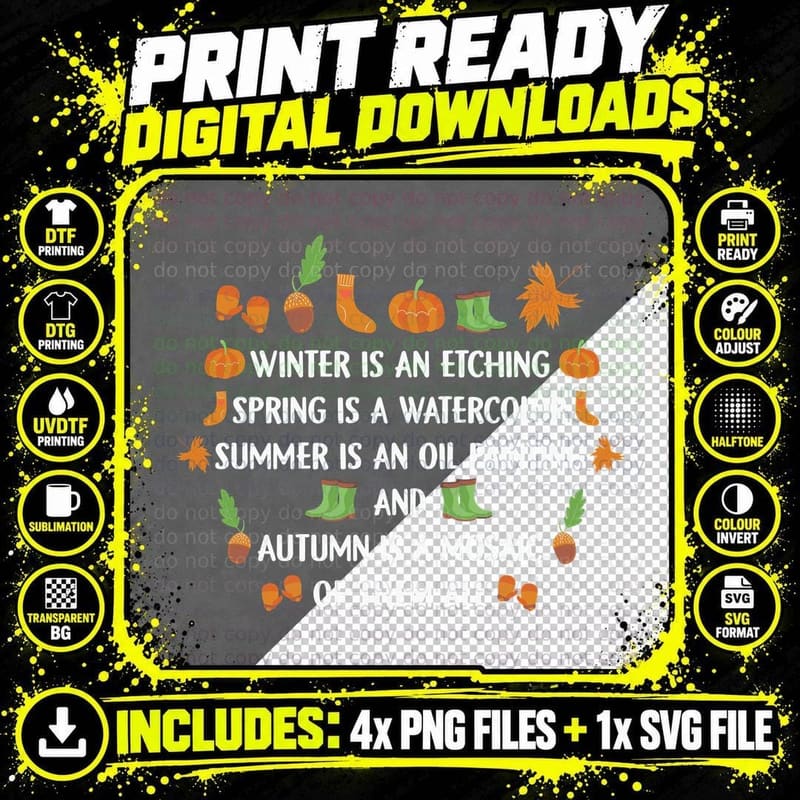Three Gnomes with Pumpkin Leaves Fall T-Shirt Png SVG Digital Bundle