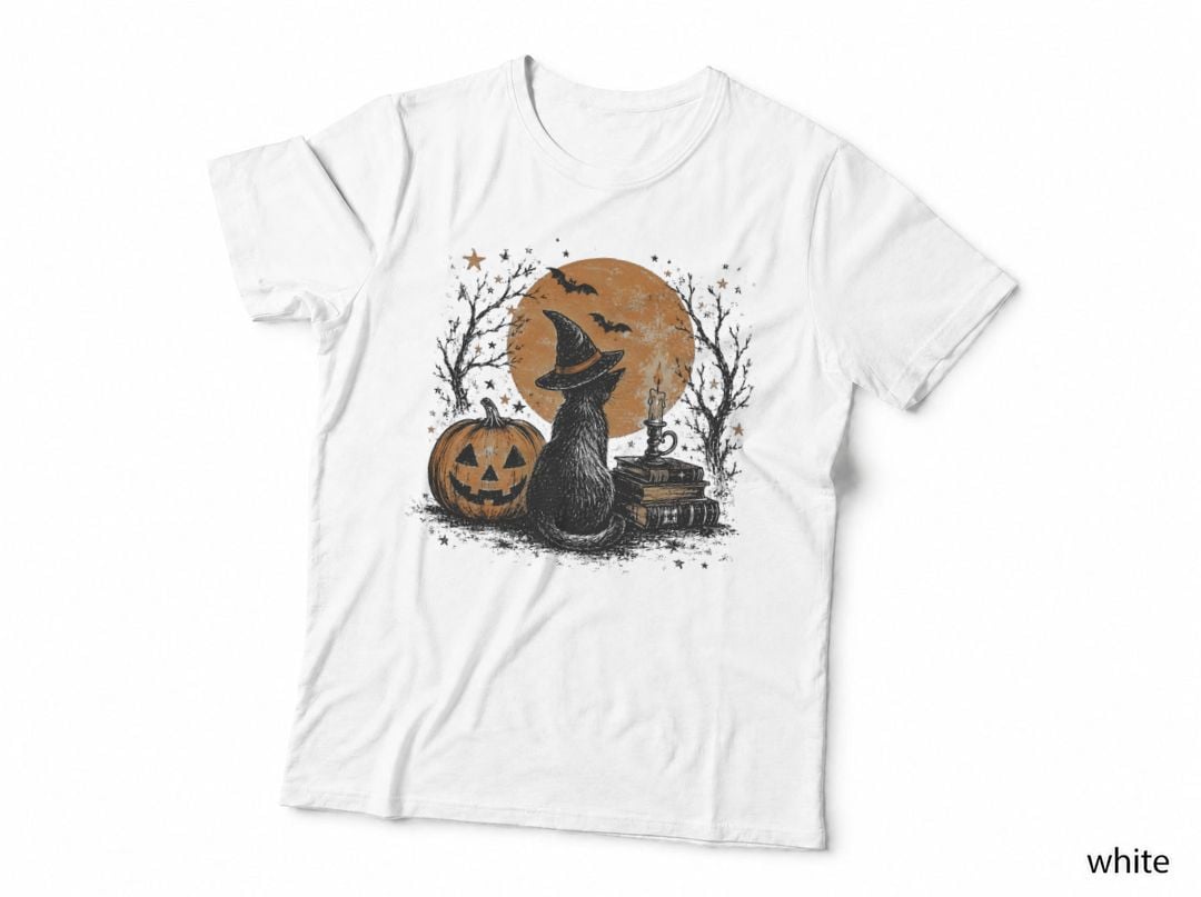 Wizard Duck Magic Cauldron Halloween T-Shirt, Spooky Season Graphic Tee
