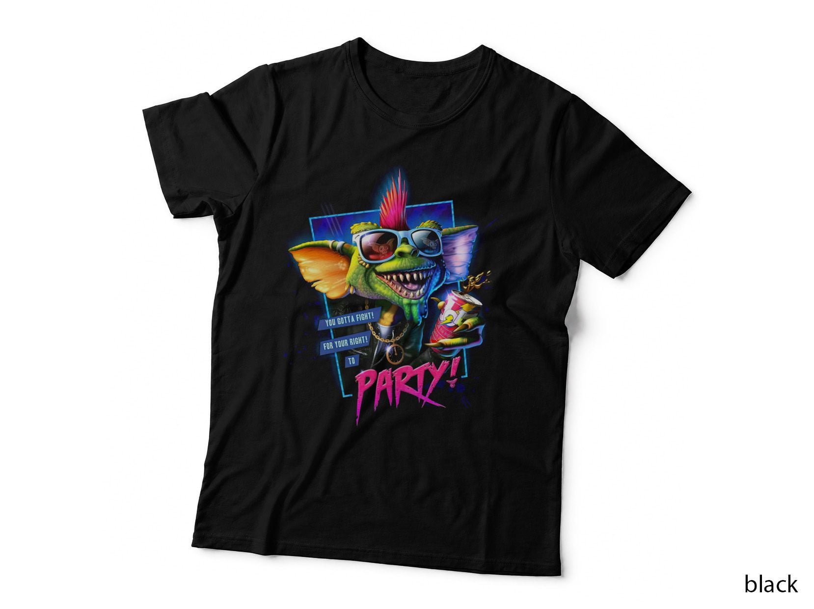 80s Movie Tshirt, Gremlins Party, Retro Film, 1980s Nostalgia