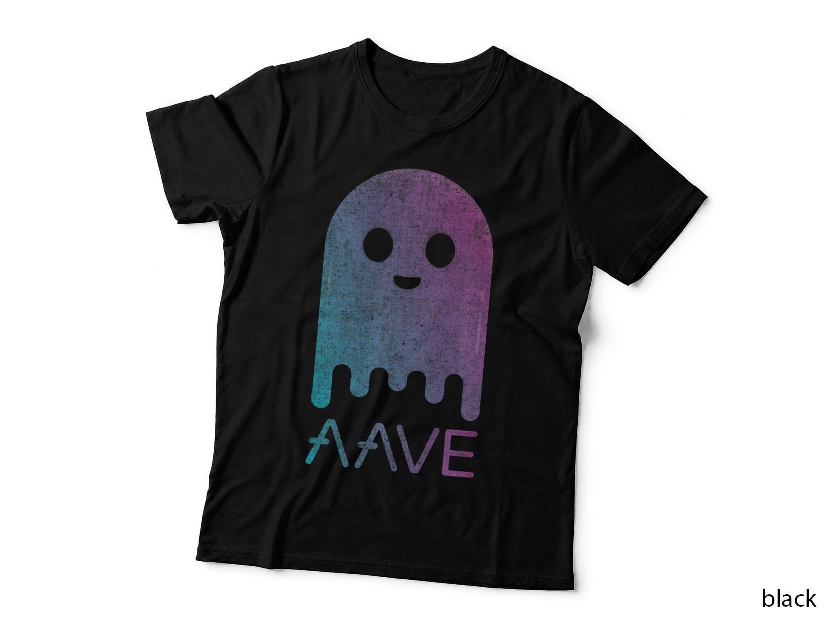 AAVE Crypto Ghost - Defi Lending and Borrowing, Blockchain T-Shirt