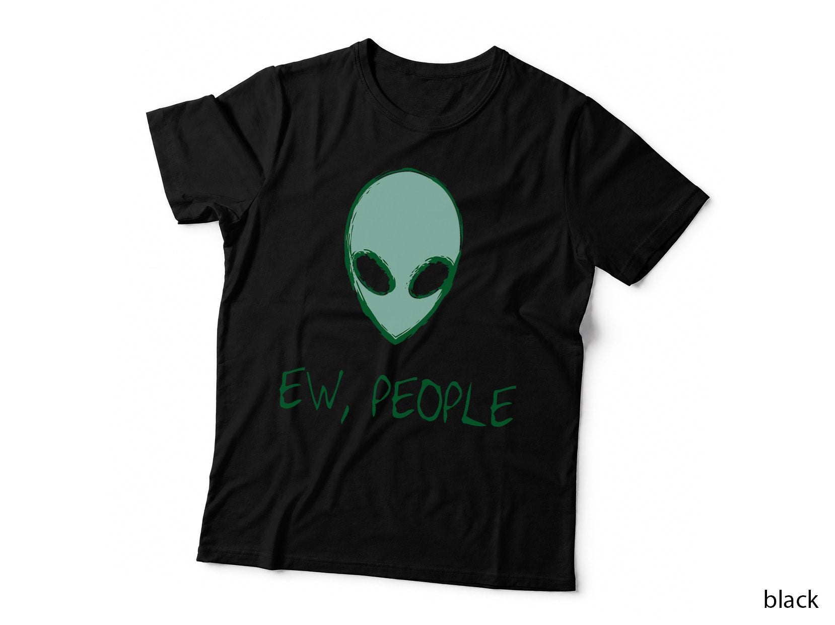 Alien Shirt Ew People Alien, Sci-Fi, Space Theme, for Women, Men's T-Shirt