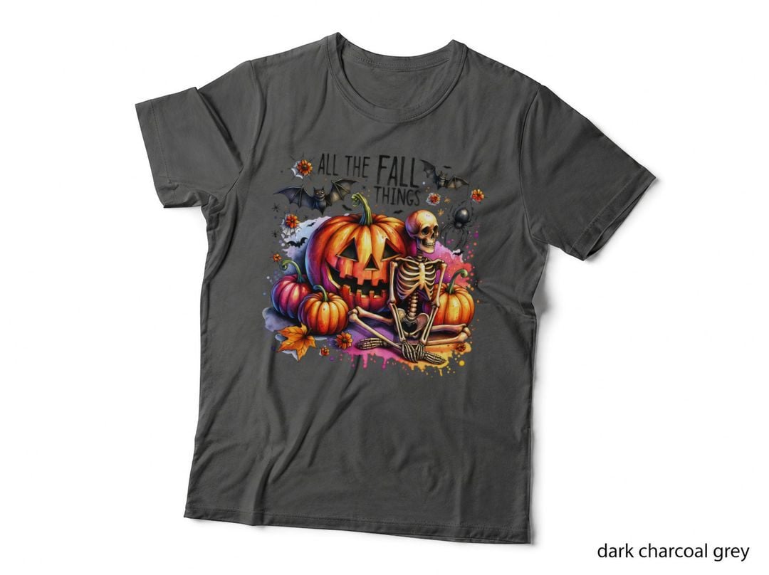 All the Fall Things Halloween, Horror, Goth, Spooky, Autumn, Seasonal T-Shirt