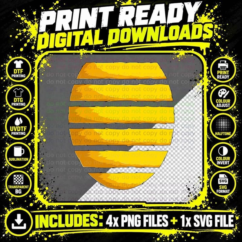 Bee Costume Men Women, Kids Halloween Bumble Bee Funny Png SVG Digital Bundle