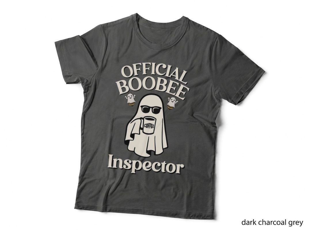Boo-Bee Inspector Lazy DIY Halloween Costume Funny Ghost 4 T-Shirt