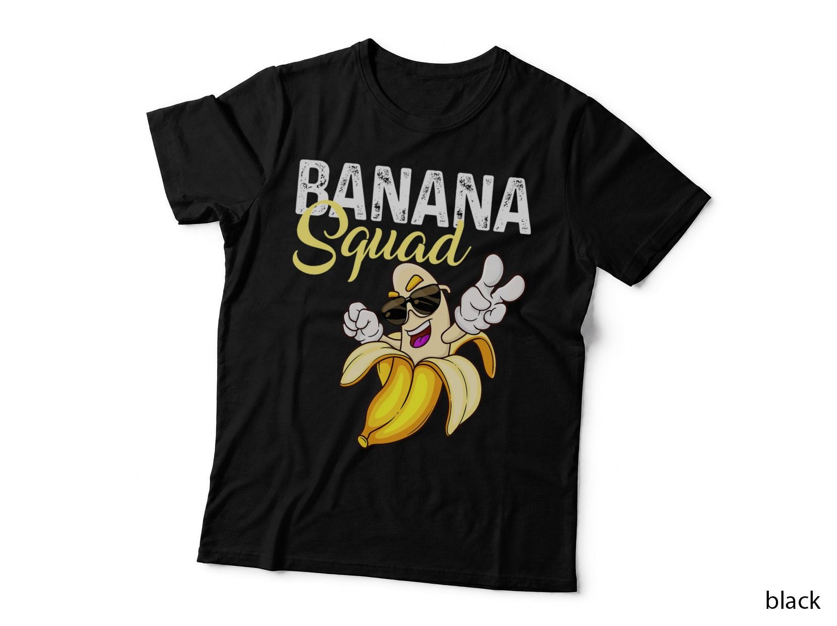 Cool Banana Squad Halloween Costume Banana Funny Team T-Shirt