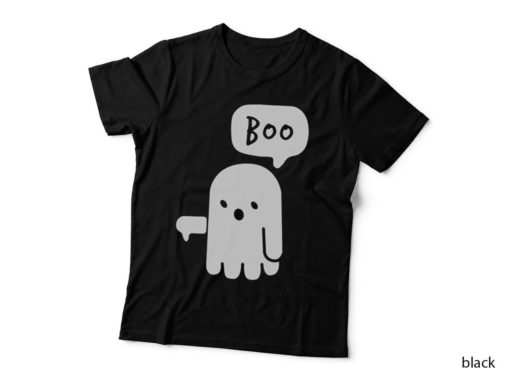 Cute Ghost Dislike Ghost Boo Spooky Fans Halloween Season T-Shirt