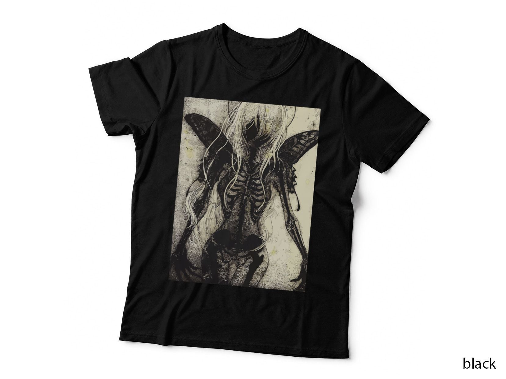 Dark Art Aesthetic Grunge Clothes Fairycore Gothic Horror Short Sleeve T-Shirt