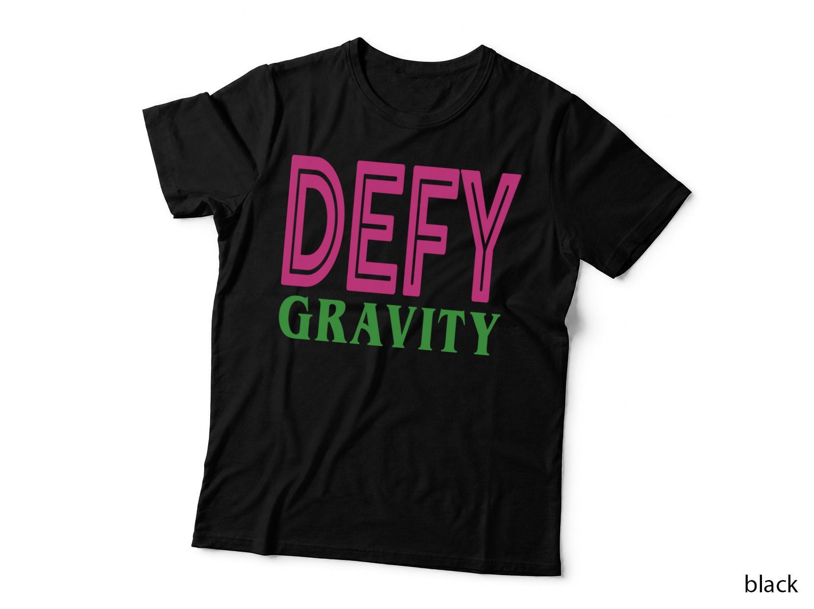 Defy Gravity Witch T-Shirt, Cute Halloween Magic, Witchy Apparel T-Shirt
