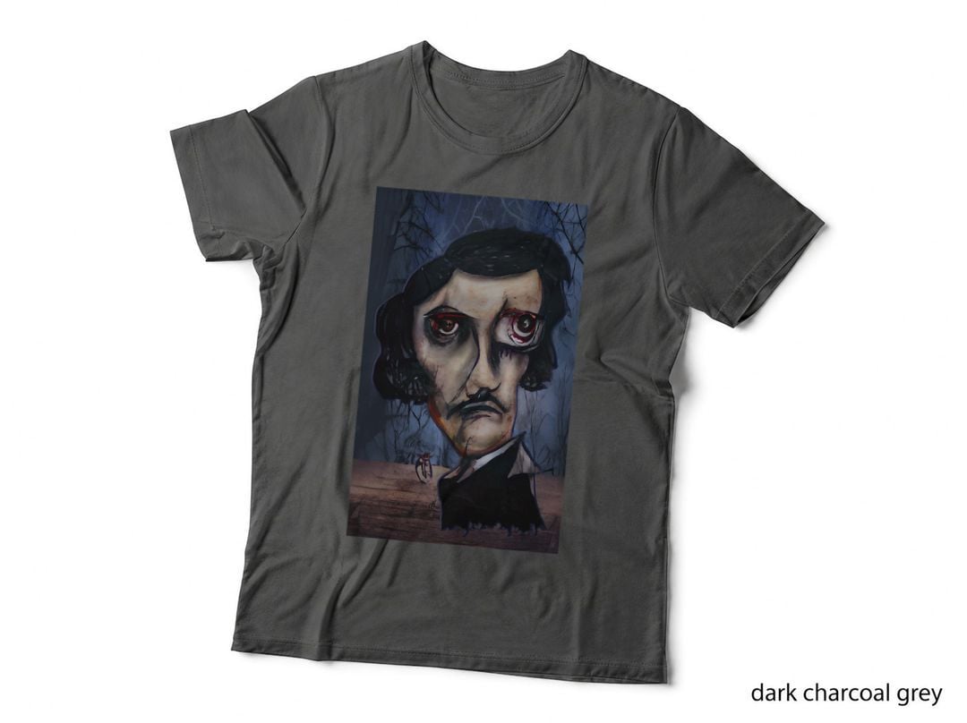 Edgar Allan Poe Surreal Gothic Horror T-Shirt