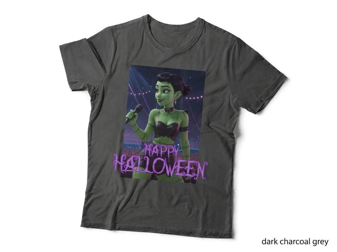 Frankenstein Halloween Costume T-Shirt, Spooky Horror Theme
