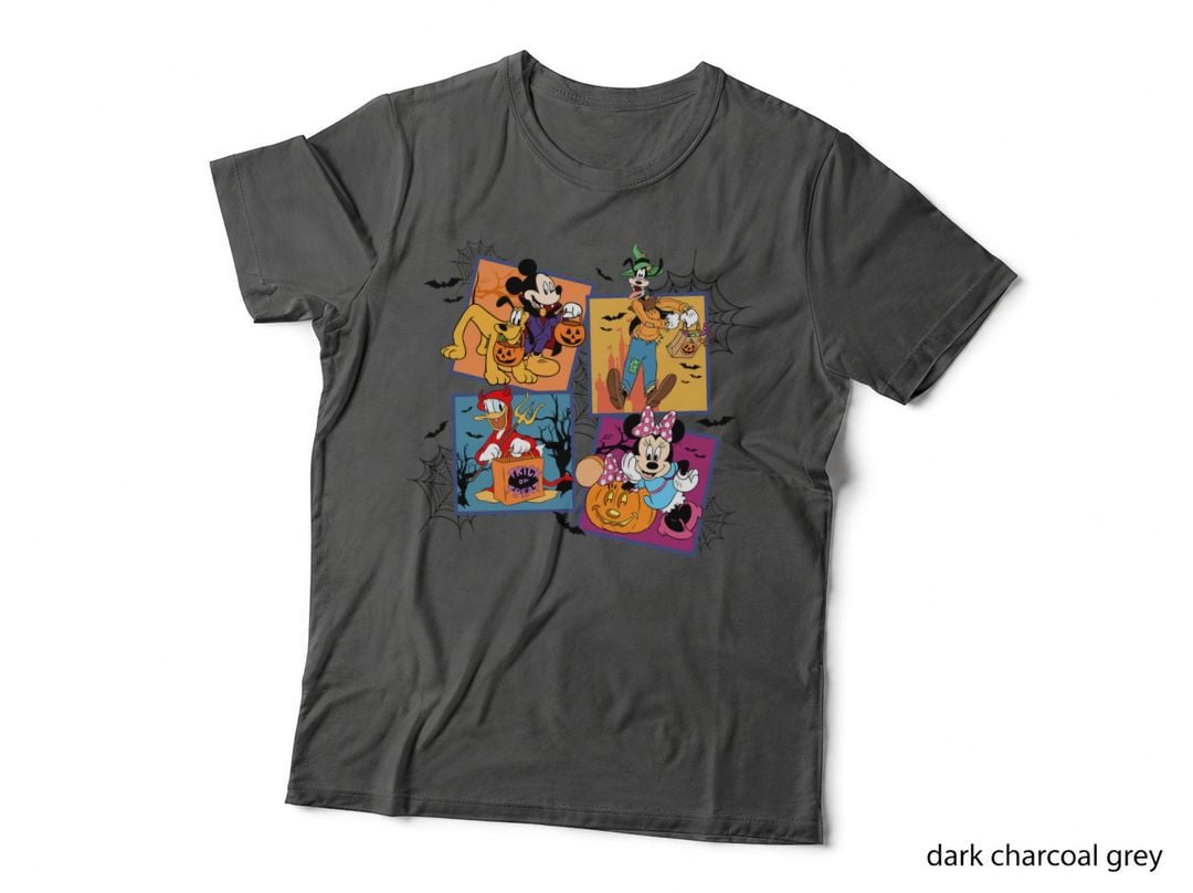 Halloween Characters Trick or Treat T-Shirt