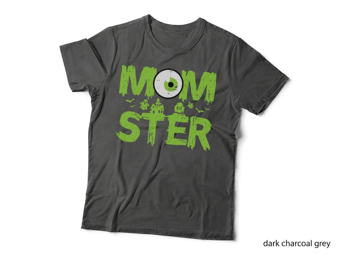 Halloween Mom Momster Eyeball Fun Family Costume Mama Mommy T-Shirt
