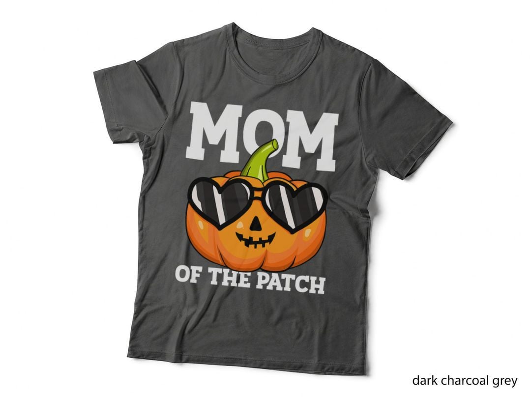Halloween Mom of the Patch Mama Mother Mommy Pumpkin T-Shirt