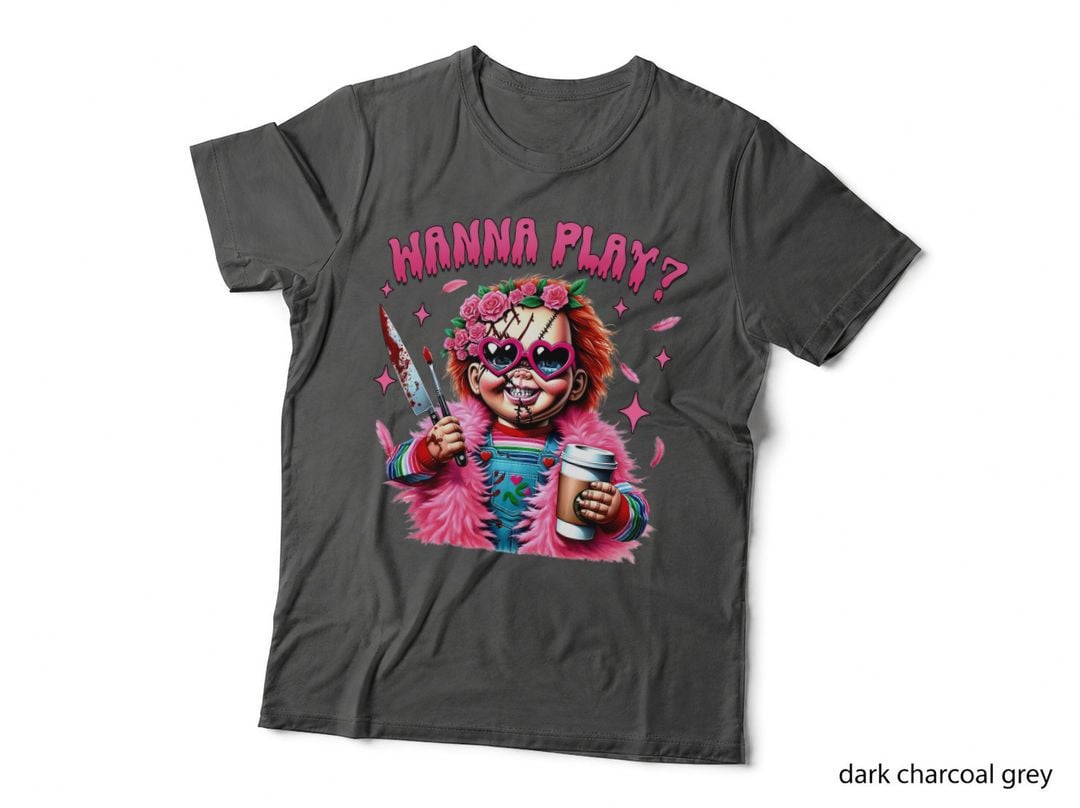 Horror Movie Villain T-Shirt, Halloween Costume, Scary Party Wear