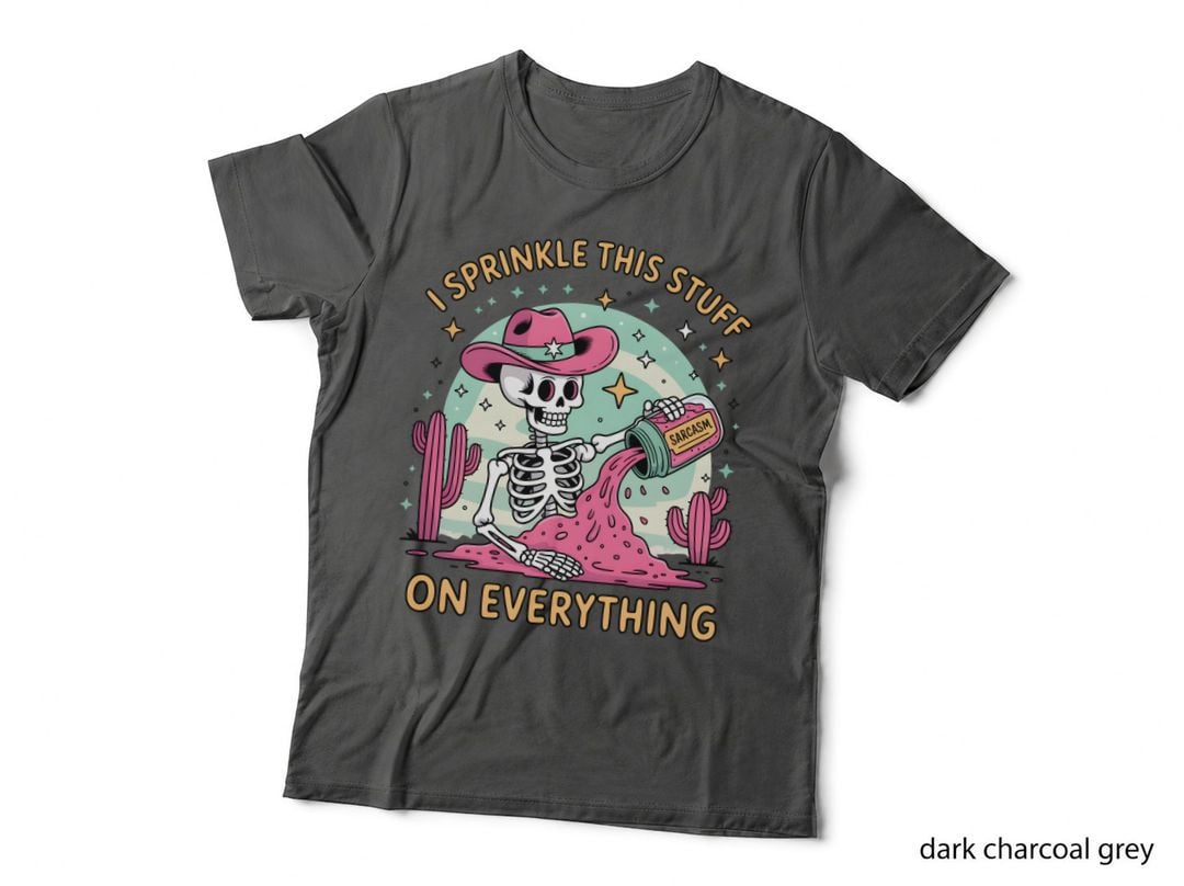 I Spinkle This Stuff on Everything Western T-Shirt