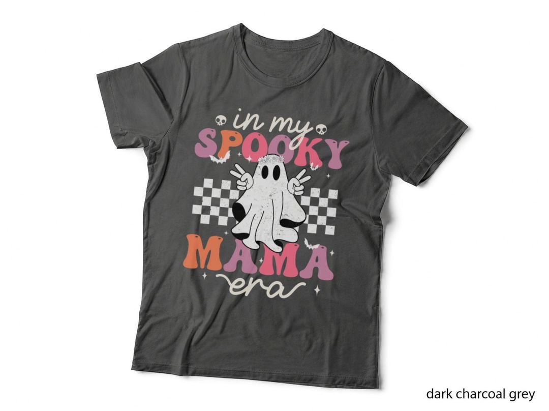 In My Spooky Mama Era Halloween Groovy Witchy Spooky Mama T-Shirt