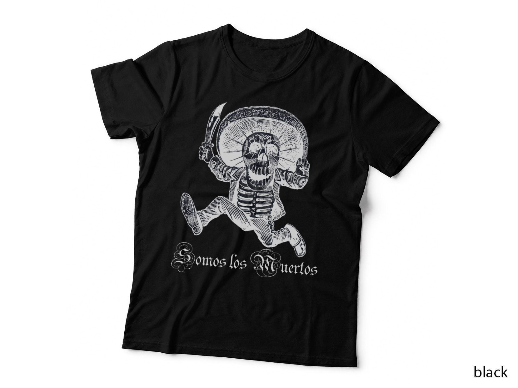 Mexican Skeleton Art Day of the Dead Dia De Los Muertos T-Shirt