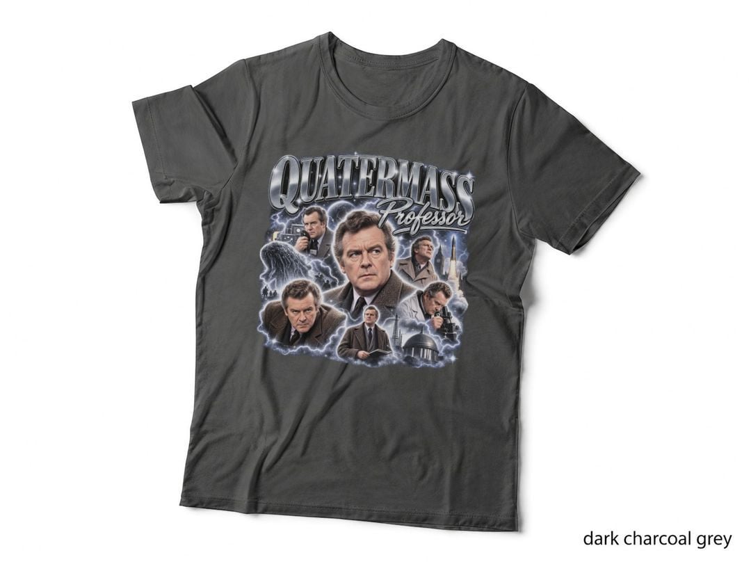 Quatermass Retro Sci Fi Professor British TV Horror Classic Series T-Shirt
