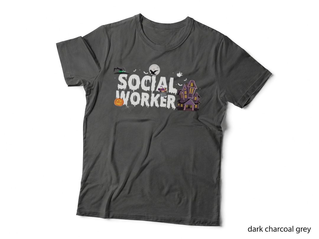 Social Worker Pedagogy Psychology Halloween T-Shirt