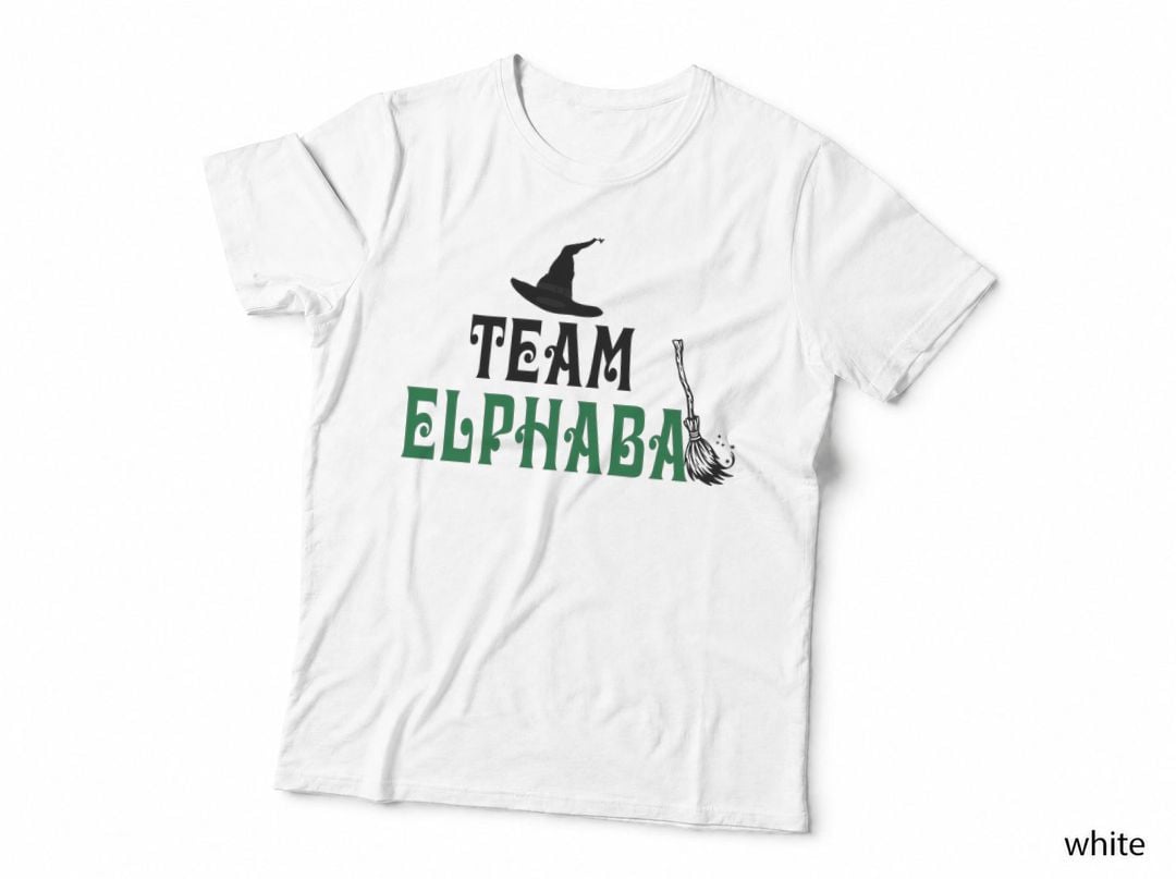 Team Elphaba Witchy T-Shirt, Halloween Costume, Musical Fan Gift T-Shirt