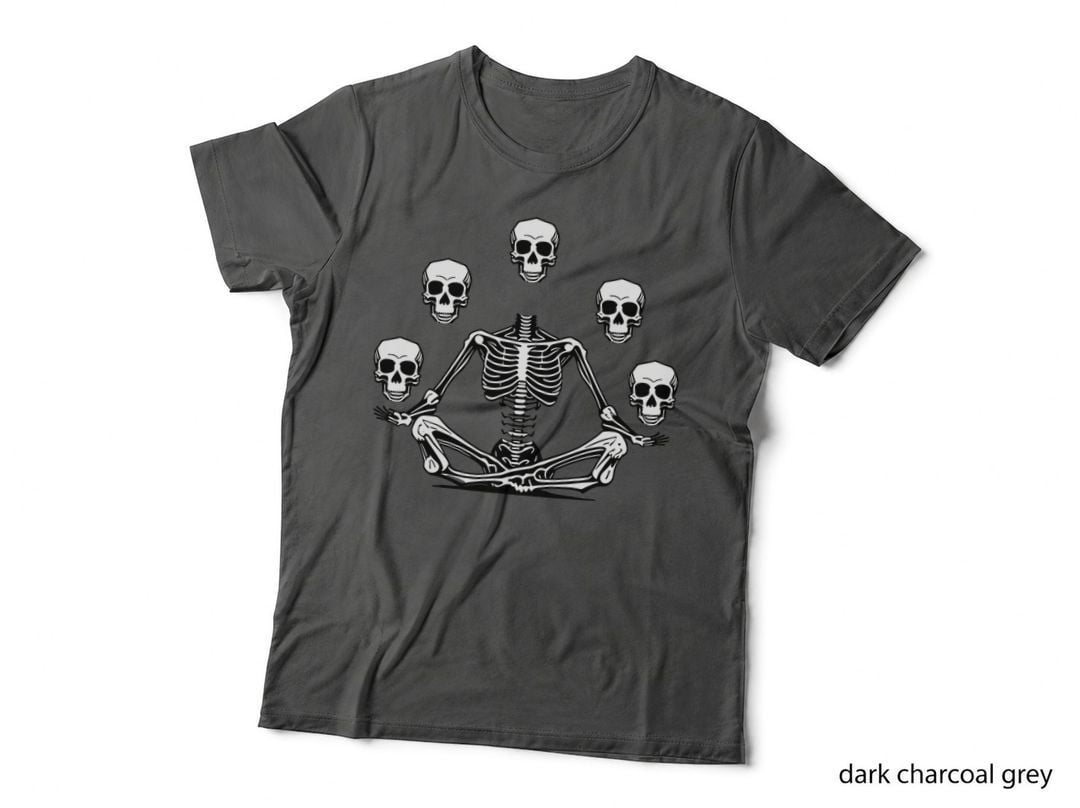 Yoga Skeleton for a Yoga Fan Skeleton Yoga Lover Halloween T-Shirt