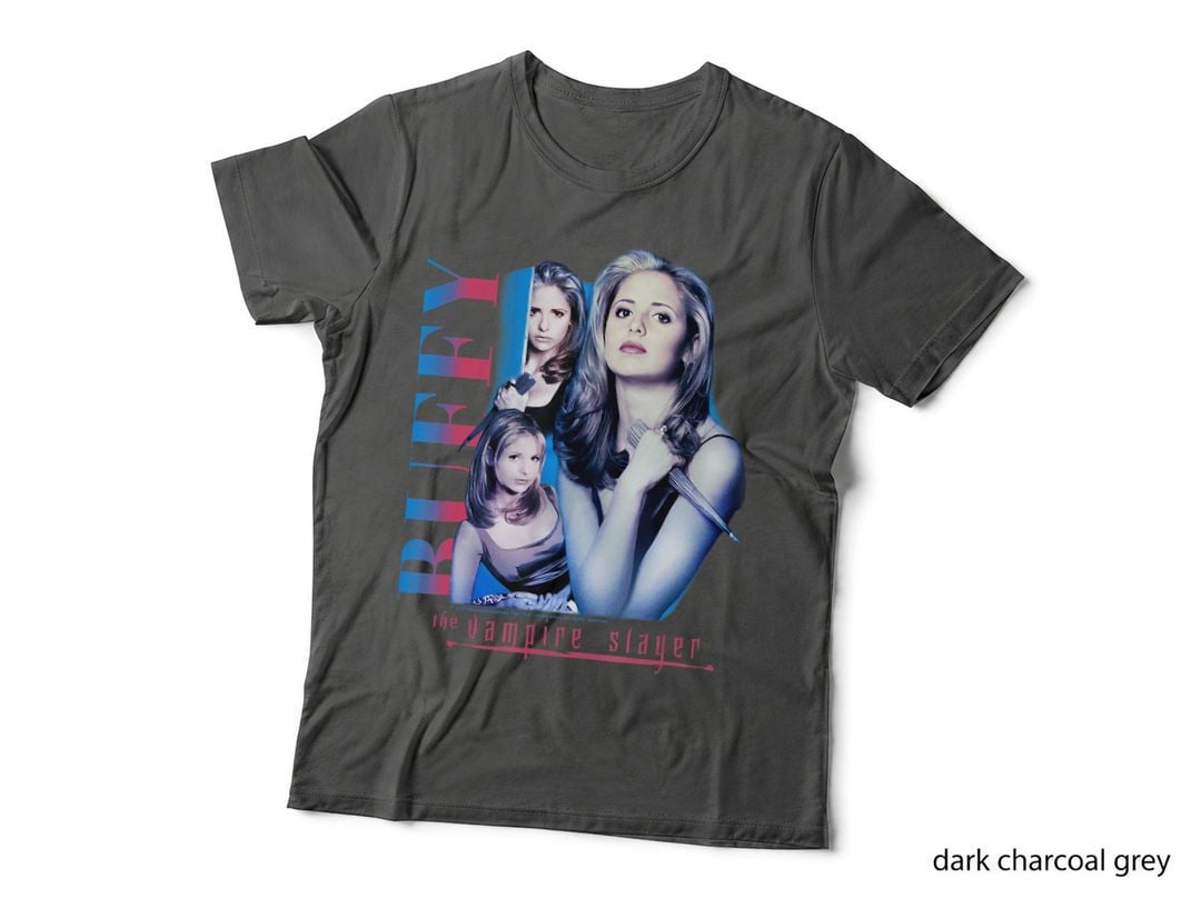 Buffy the Vampire Slayer T-Shirt, Retro Horror Movie Tee, Gift for Fans