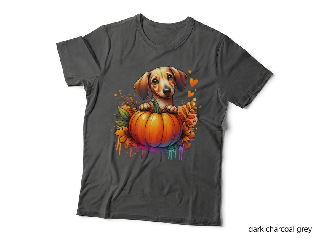 Dachshund Pumpkin Halloween, Dog Lover, Cute T-Shirt