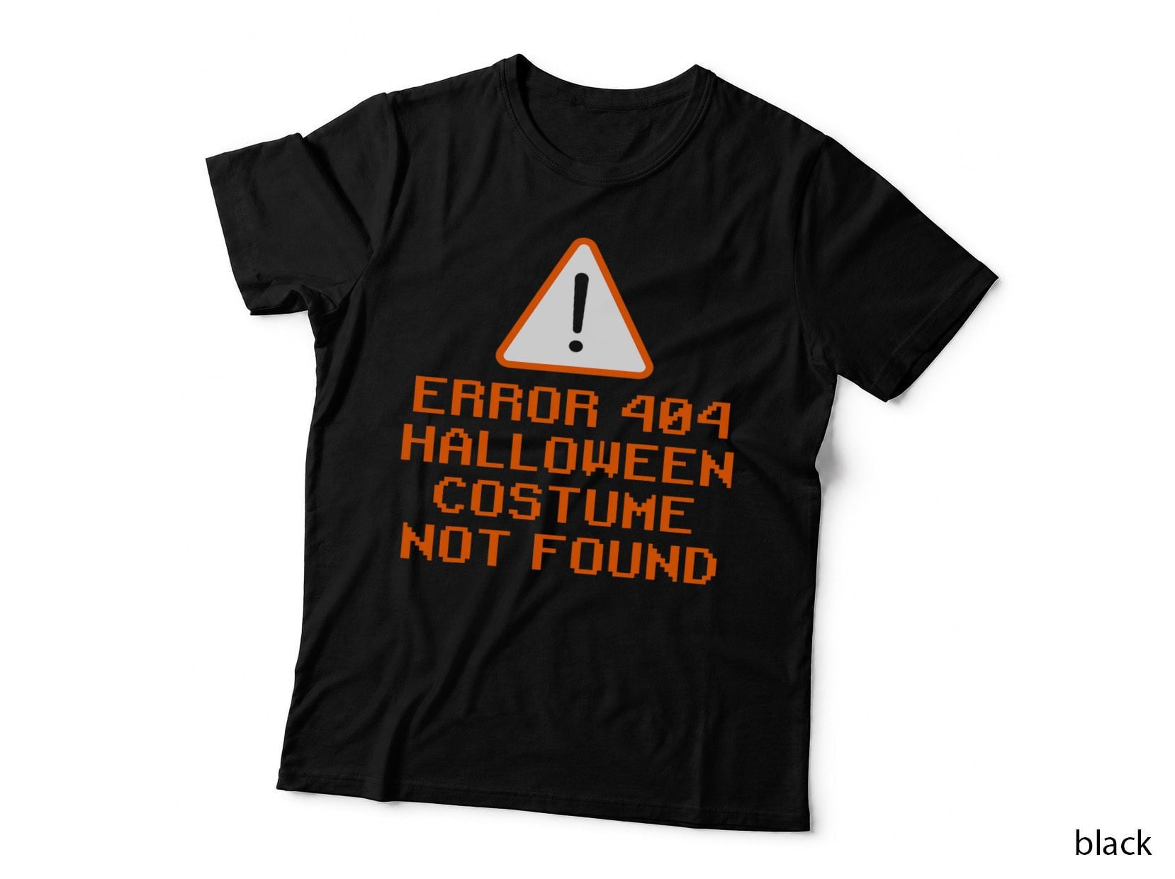 Error 404 Costume Not Found Halloween Coding Costume T-Shirt
