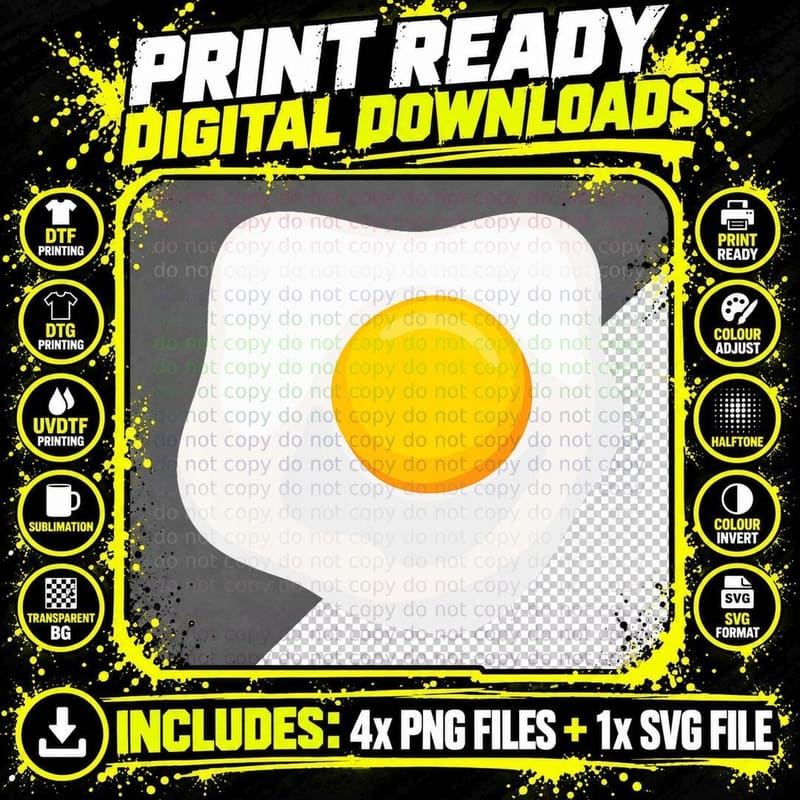 Funny Food Halloween Costume Egg Costume Adult Kids Png SVG Digital Bundle