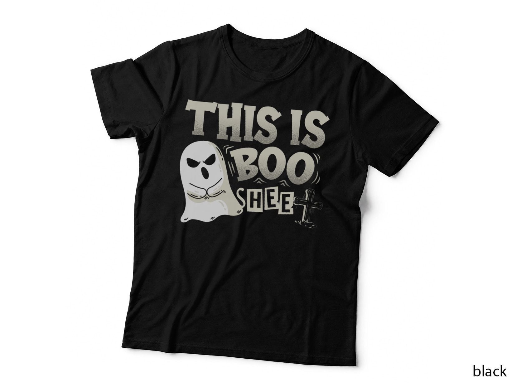 Ghost Character Design T-Shirt, This Is Boo Sheet Tee, Spooky Halloween Shirt