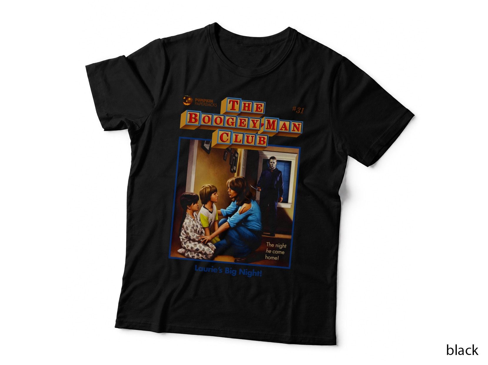 Halloween Horror Costume T-Shirt, Spooky Season Print, Scary Night Tee