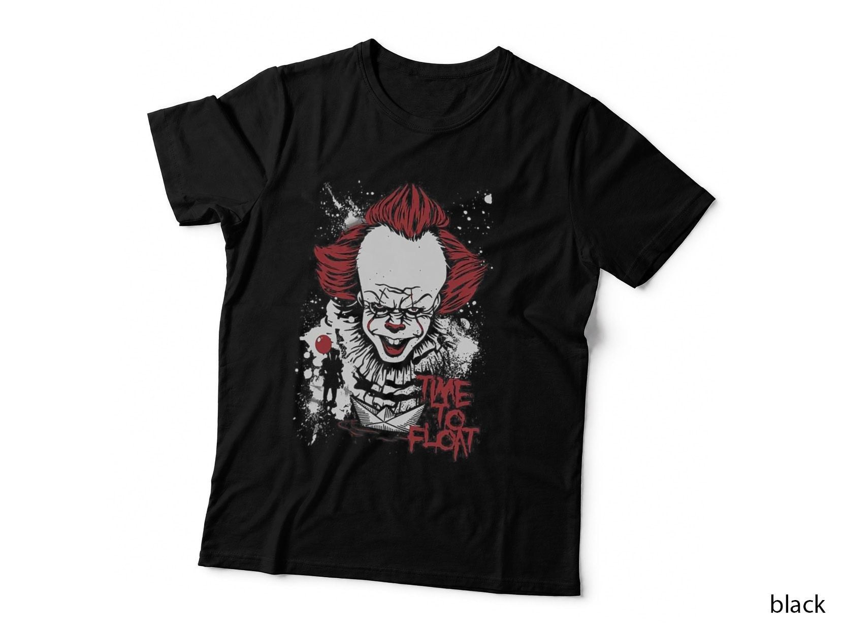 Halloween Scary Horror Face Penny Wife Women T-Shirt