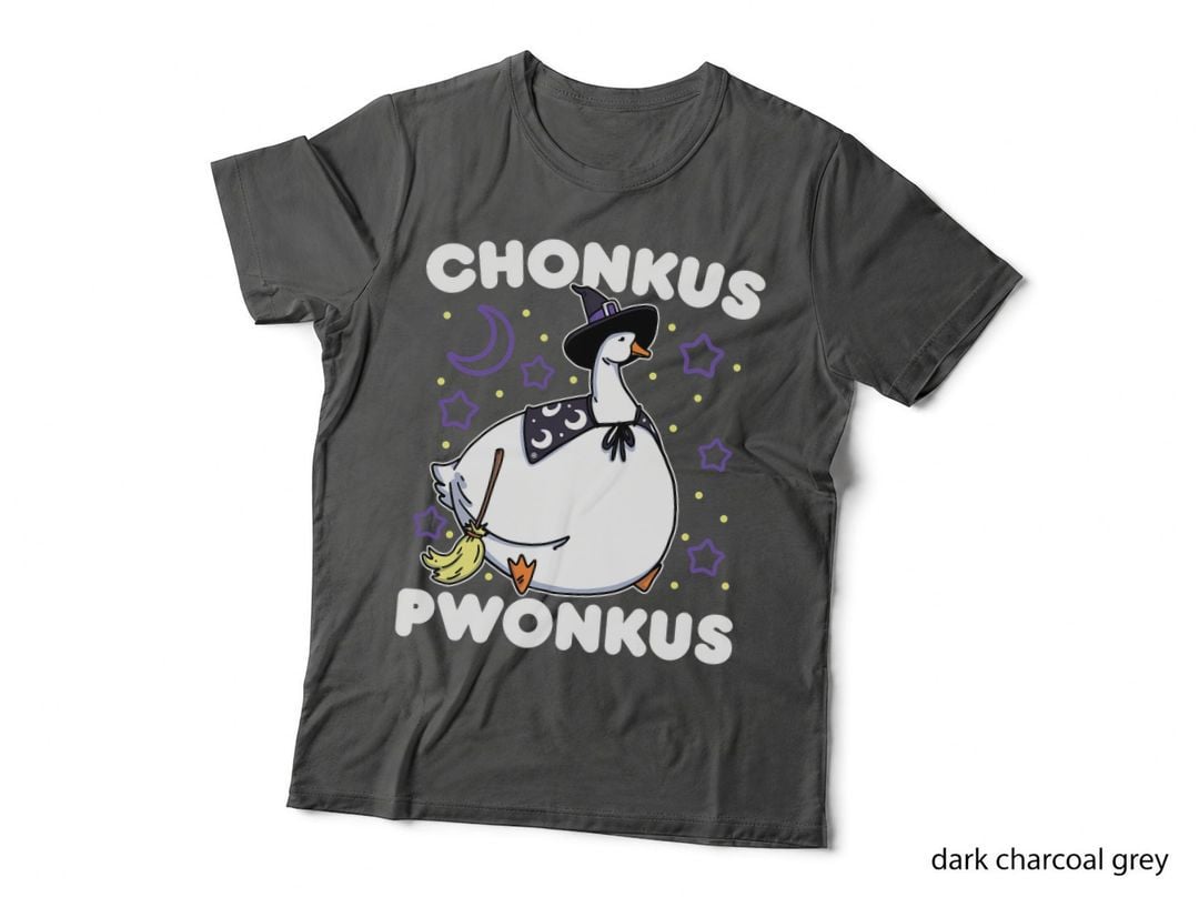 Honkus Ponkus Halloween Goose Meme Parody Chonkus Pwonkus T-Shirt