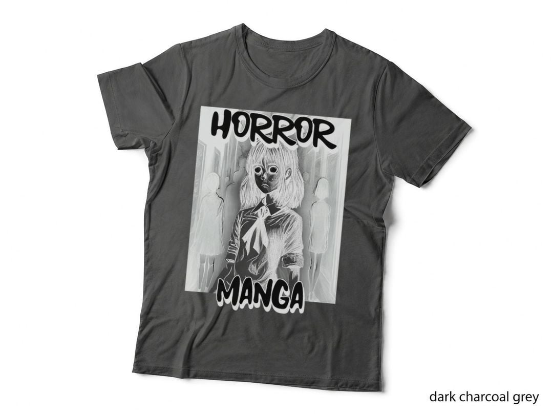 Horror Macabre Scary Manga Anime T-Shirt
