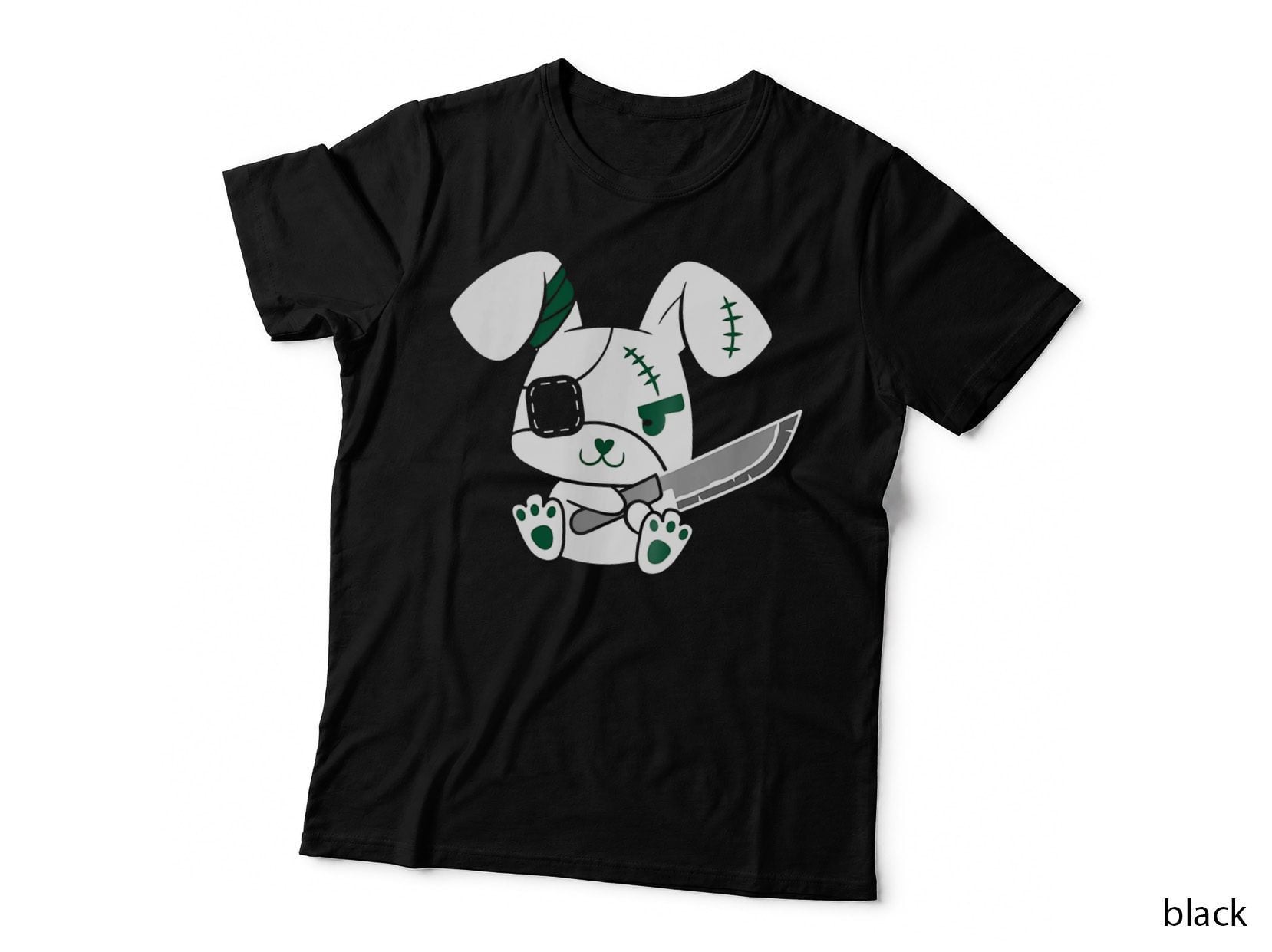 Kawaii Aesthetic Creepy Rabbit Menhera Pastel Goth T-Shirt