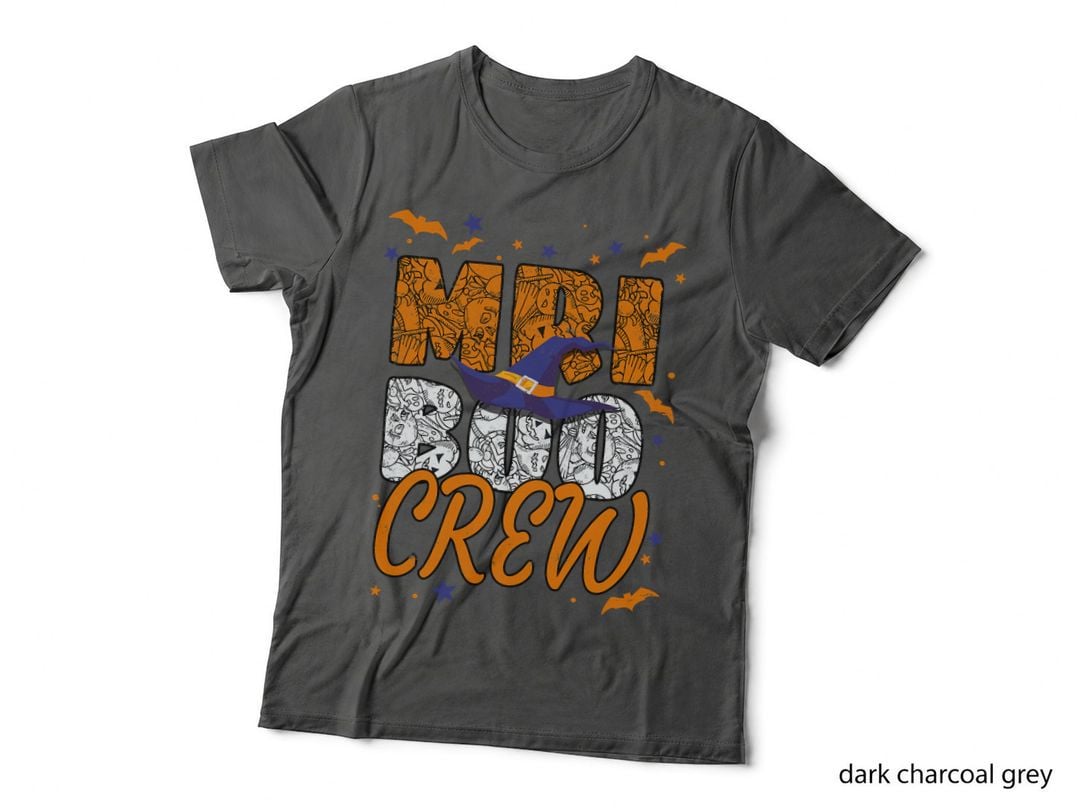 MRI Tech Boo Crew Halloween MRI Technician Matching T-Shirt