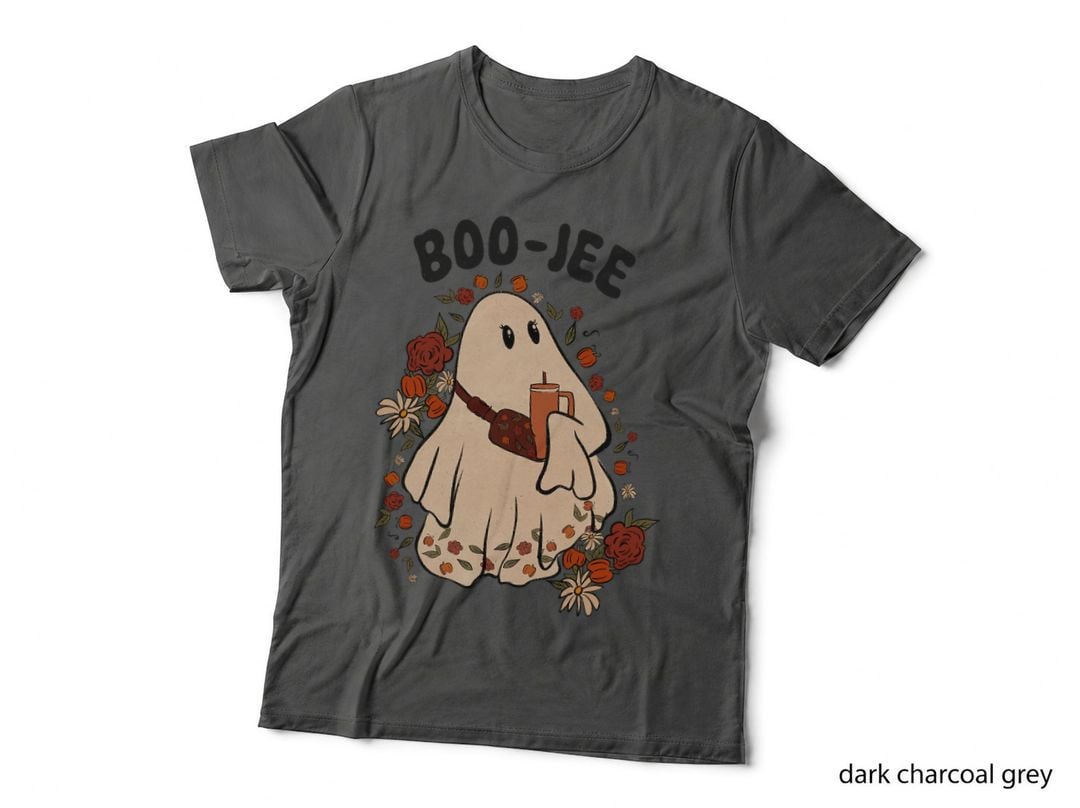 Nostalgic Halloween Ghost Costume for Women Boujee Boo-Jee T-Shirt