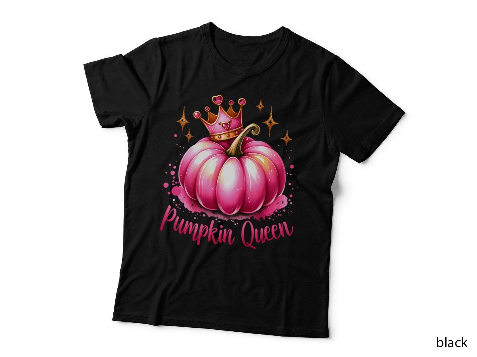 Pumpkin Queen Pink Pumpkin, Retro Vintage, Funny Aesthetic, Gift T-Shirt